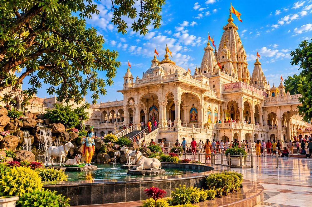 Vrindavan temple